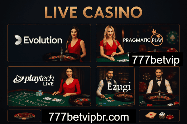 777betvip Cassino Ao Vivo - 50+ Mesas HD 4K